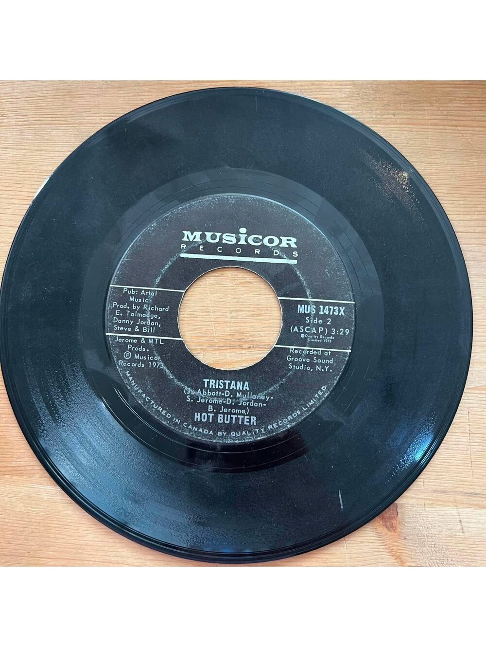 Hot Butter - Tristana/Percolator 45rpm VG+ R08